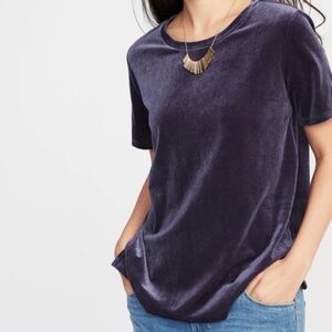 COPY - NWT: old navy Relaxed Velvet Tee for Women
